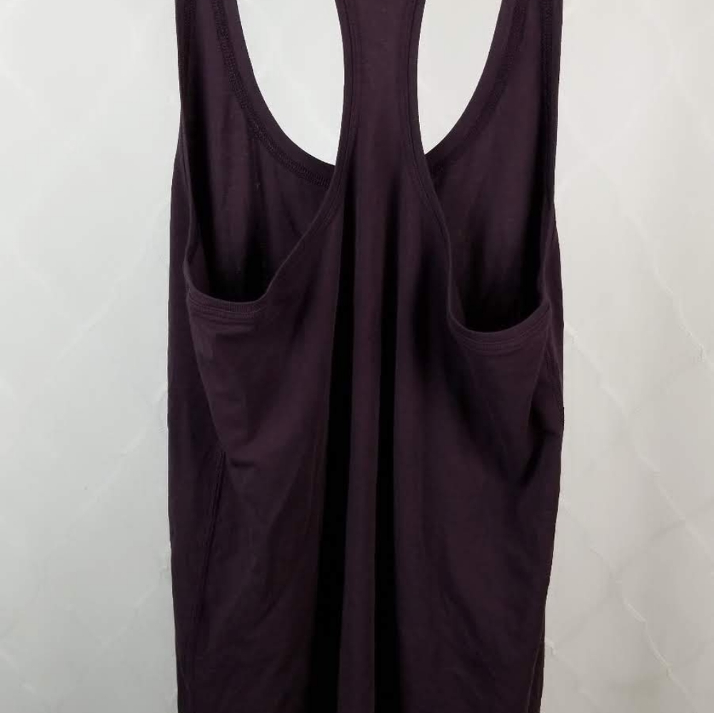 Fabletics Racerback Tank Maroon Large